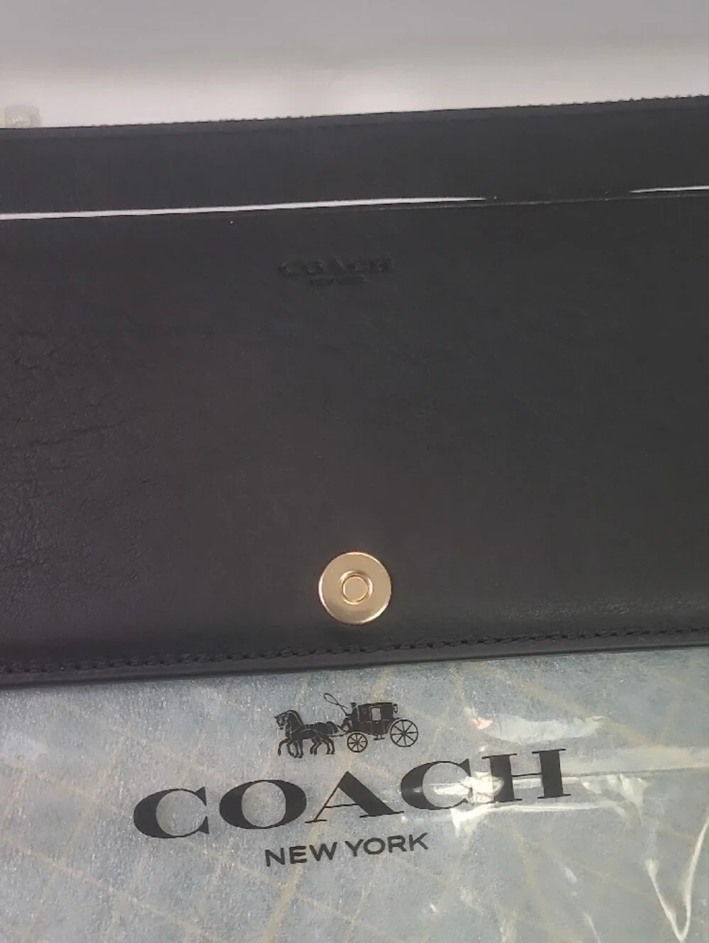 Coach Dreamer Wallet 66615 NWT black